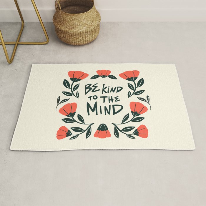 Be Kind to the Mind Rug Gallery Image 1