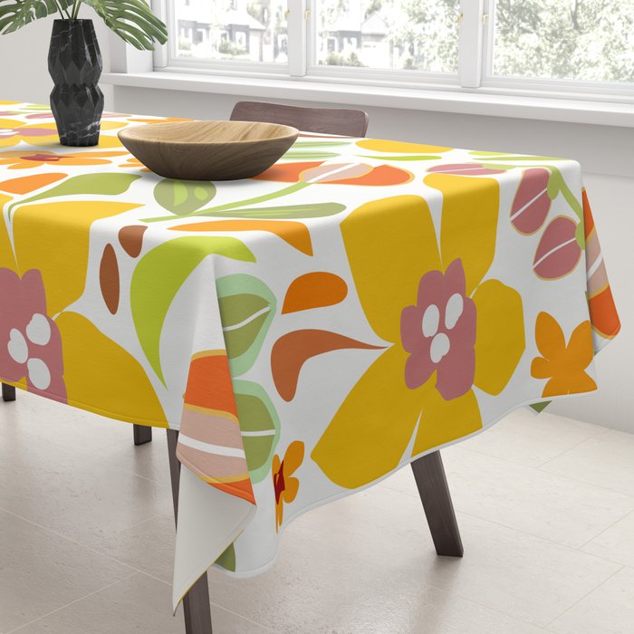 Naif Summer Flora Tablecloth Gallery Image 3