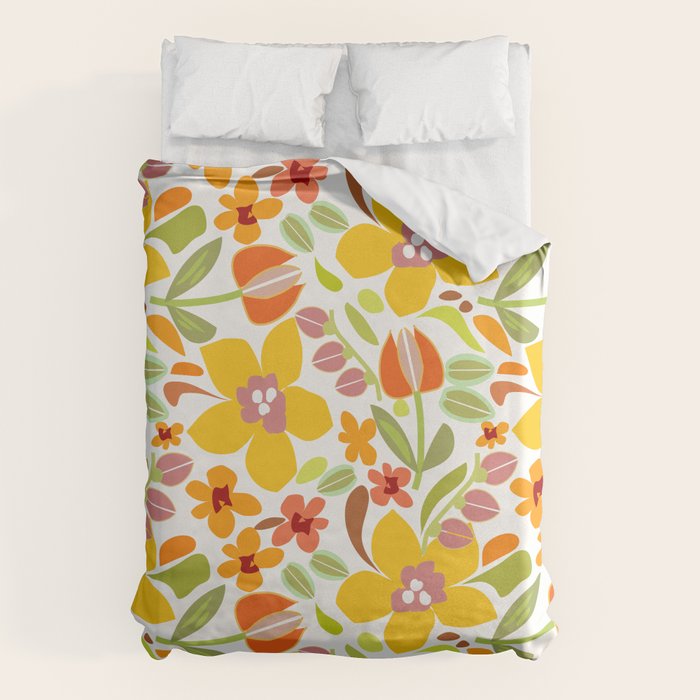 Naif Summer Flora Duvet Cover Gallery Image 6