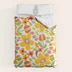 Naif Summer Flora Duvet Cover Gallery Image 6