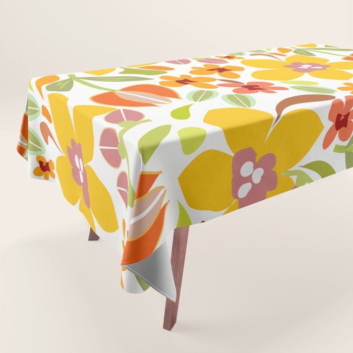 Naif Summer Flora Tablecloth Gallery Image 1