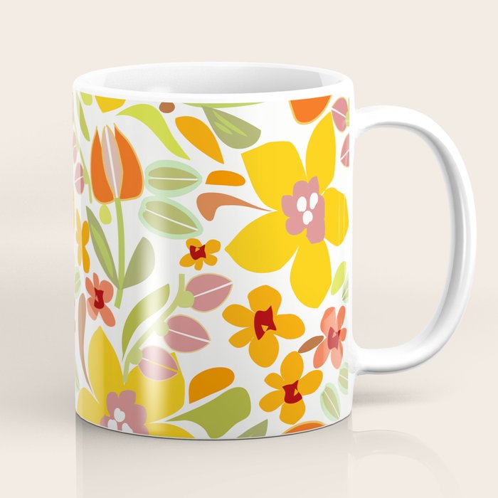 Naif Summer Flora Coffee Mug Gallery Image 1
