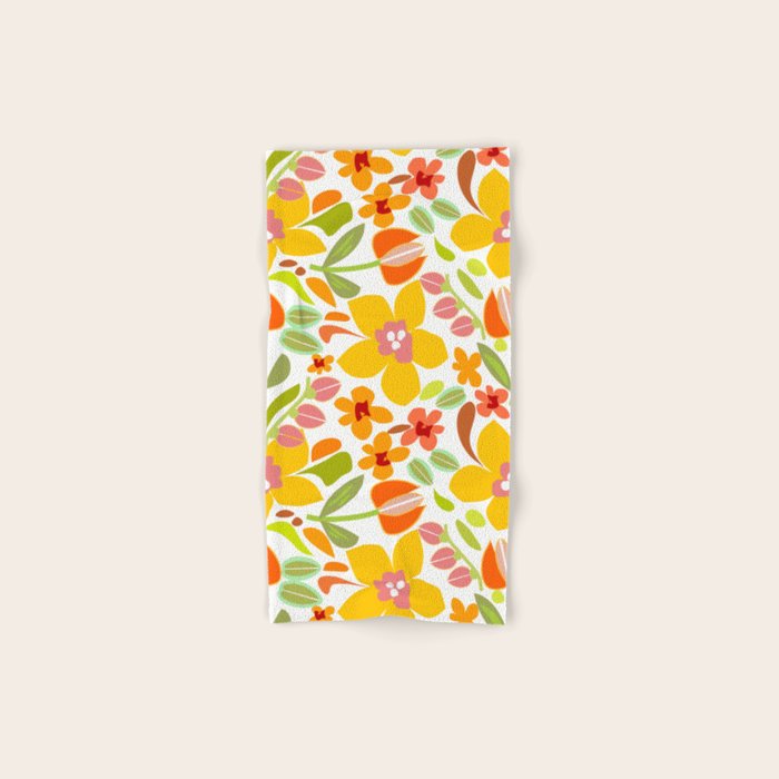 Naif Summer Flora Bath Towel Gallery Image 1