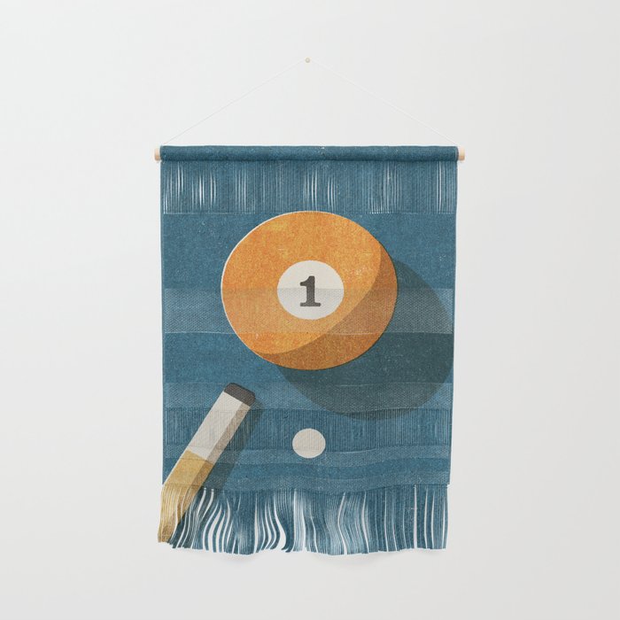 BILLIARDS / Ball 1 Wall Hanging Gallery Image 1