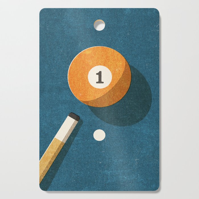 BILLIARDS / Ball 1 Cutting Board Gallery Image 1