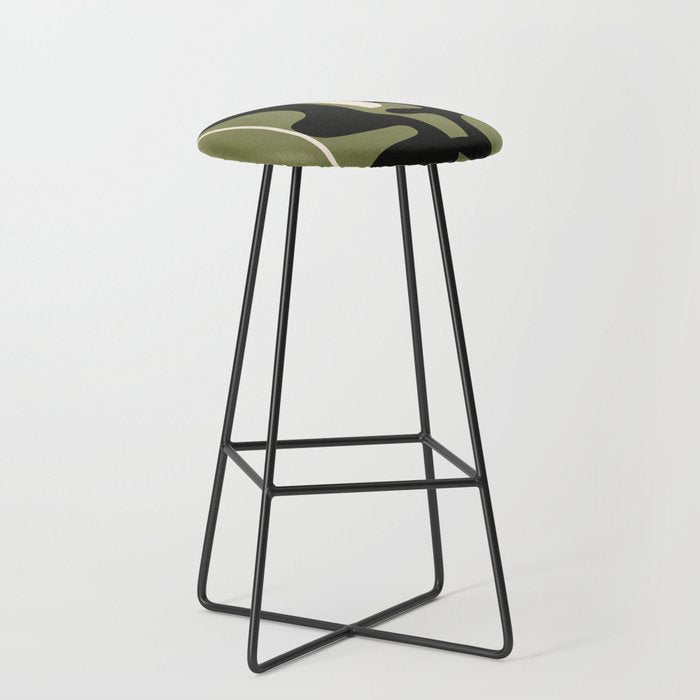 Modern Abstract Art 21 Stool Gallery Image 1