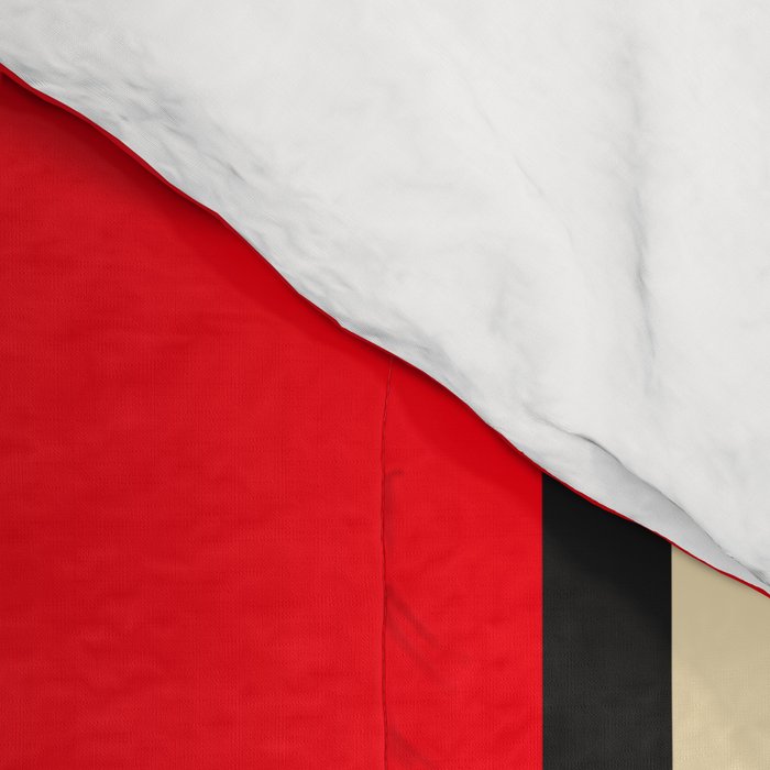 Groovy Modern Abstract Architecture in Geometric Shapes Comforter Gallery Image 4