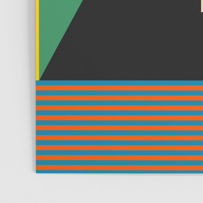 Groovy Modern Abstract Architecture in Geometric Shapes Poster Gallery Image 3