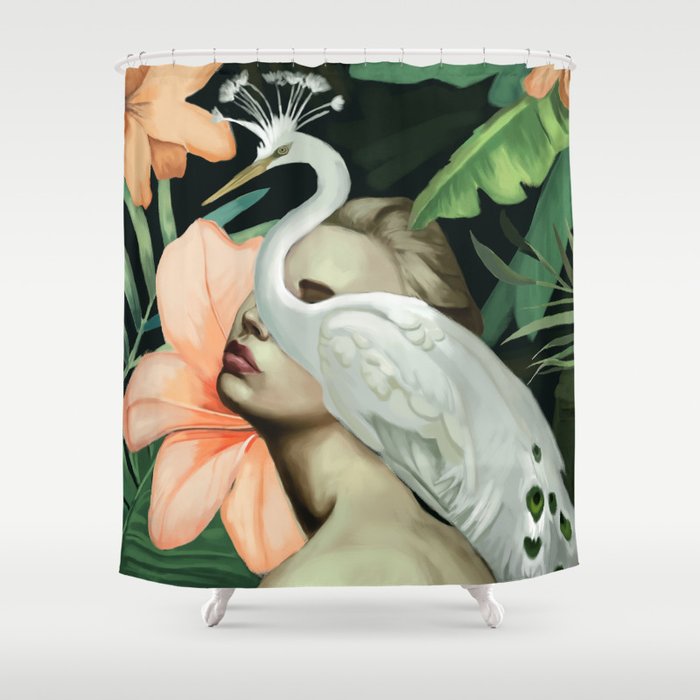 Tropical Mood Shower Curtain Gallery Image 1