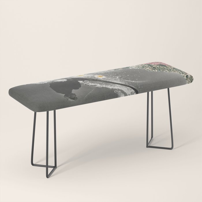 Spring Skiing Bench Gallery Image 1