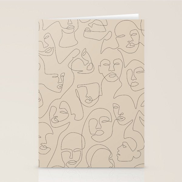 She's Beige Stationery Card Gallery Image 2