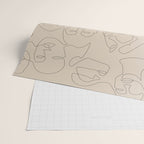 She's Beige Wrapping Paper Gallery Image 2