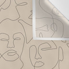 She's Beige Wall Tapestry Gallery Image 3