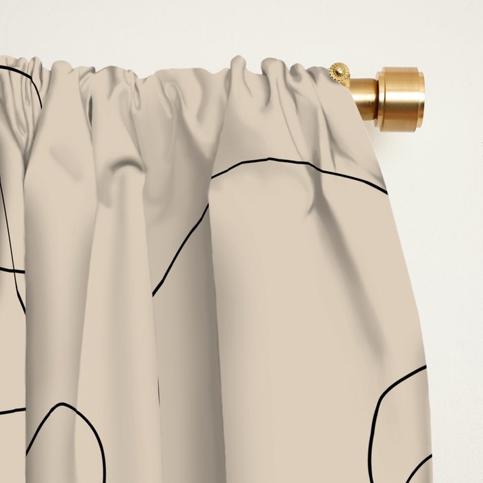She's Beige Window Curtain Gallery Image 2
