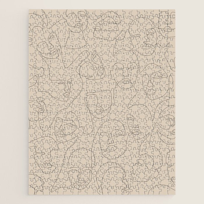 She's Beige Jigsaw Puzzle Gallery Image 1