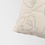 She's Beige Pillow Sham Gallery Image 4