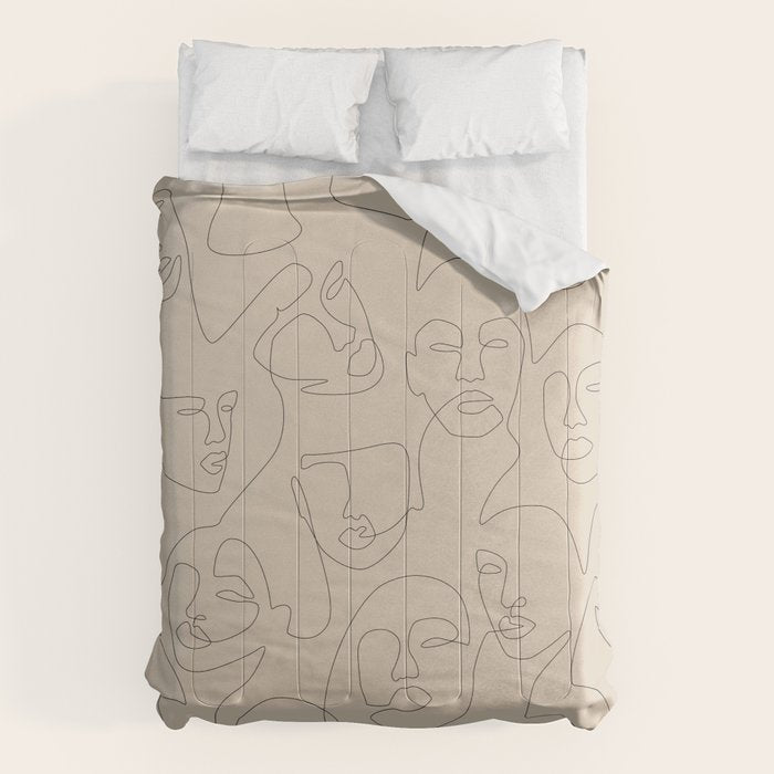 She's Beige Comforter Gallery Image 1