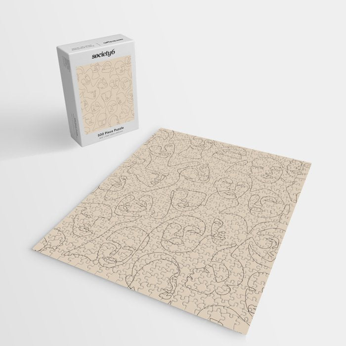 She's Beige Jigsaw Puzzle Gallery Image 2