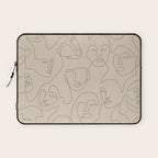 She's Beige Laptop Sleeve Gallery Image 1