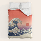 The Great Wave of Corgis Duvet Cover Gallery Image 6