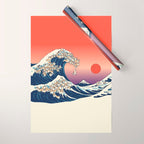 The Great Wave of Corgis Wrapping Paper Gallery Image 1