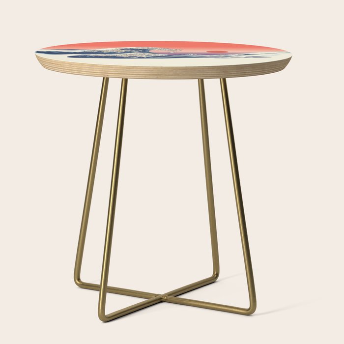The Great Wave of Corgis Side Table Gallery Image 1