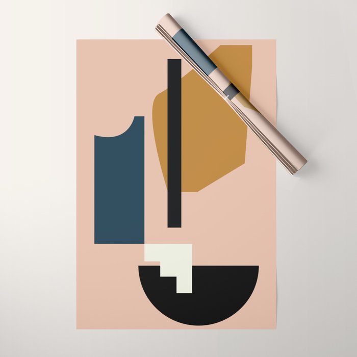 Shape study #2 - Lola Collection Wrapping Paper Gallery Image 1