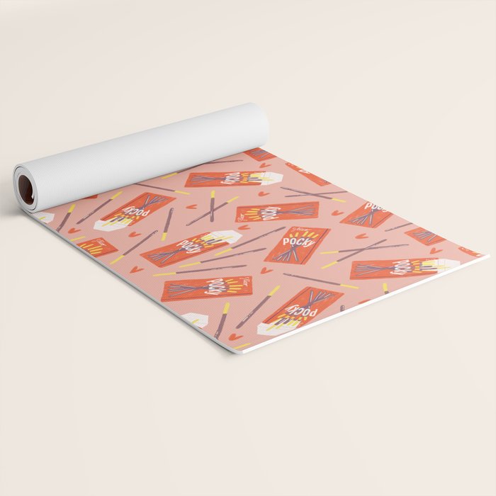 Pocky Time Yoga Mat Gallery Image 2