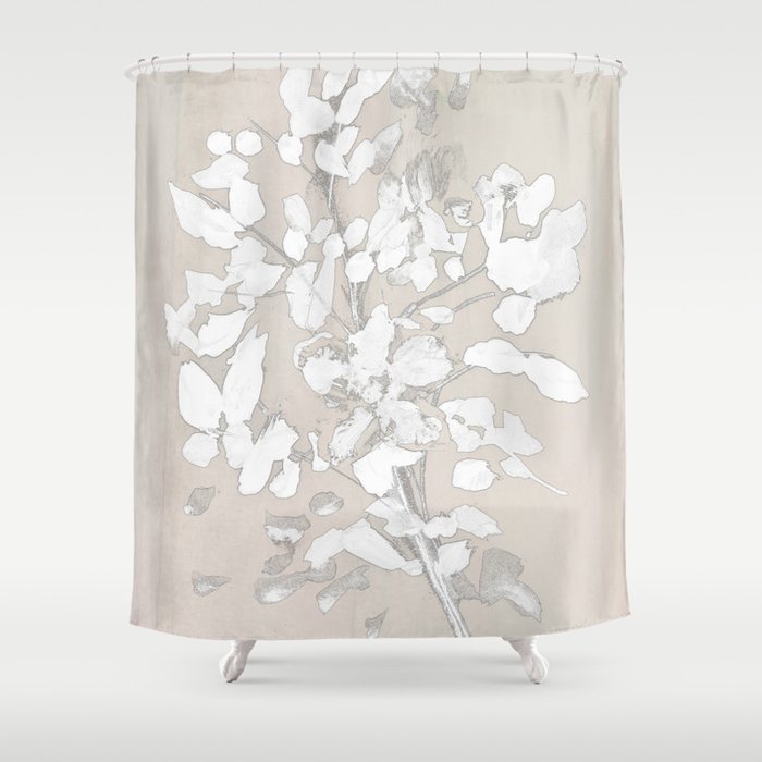 Soft Bloom Shower Curtain Gallery Image 1