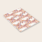 Elegant Swans in Bloom Notebook Gallery Image 3