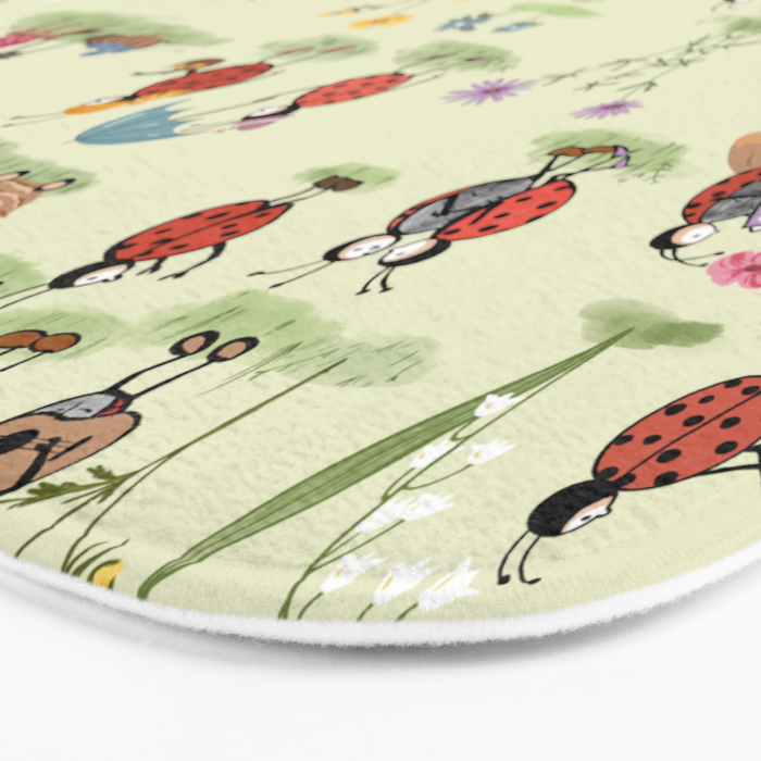 A Ladybug Life Bath Mat Gallery Image 3