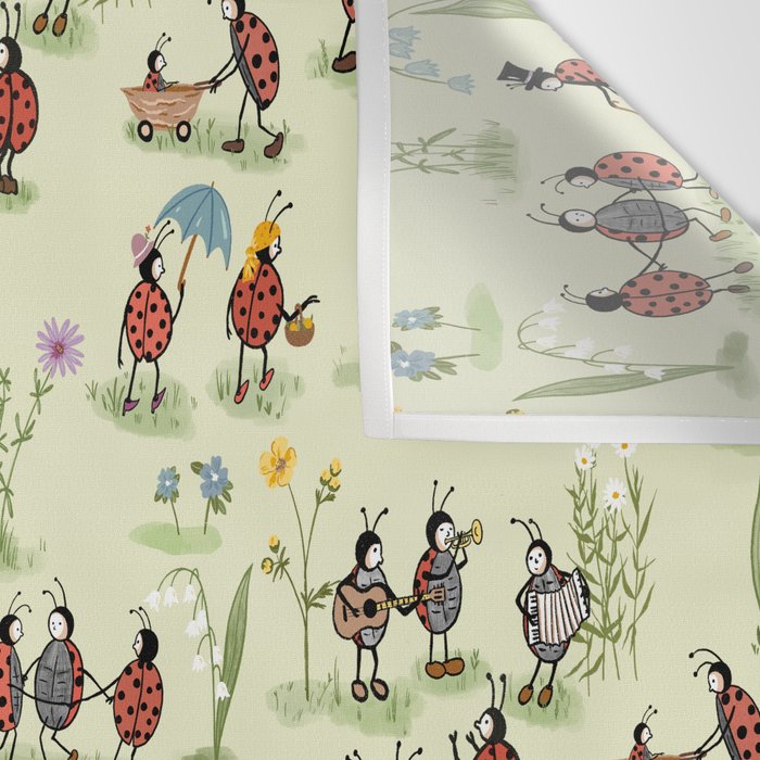 A Ladybug Life Wall Tapestry Gallery Image 3