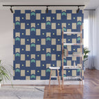 Art Deco Geometric Pattern 272 Wall Mural Gallery Image 1