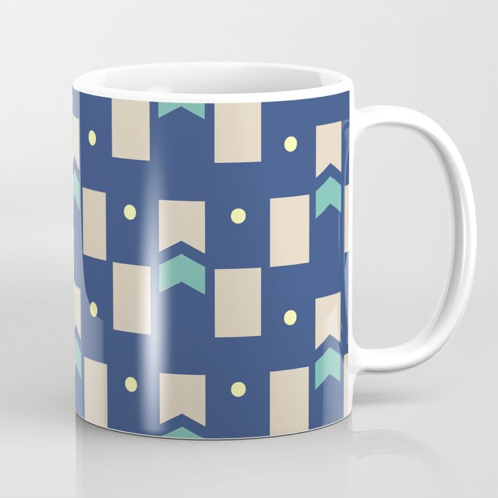 Art Deco Geometric Pattern 272 Coffee Mug Gallery Image 1