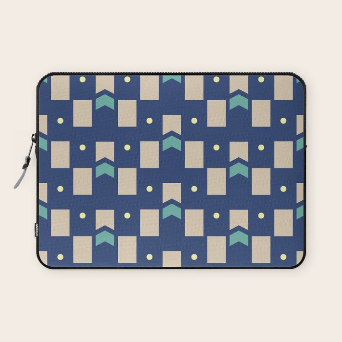 Art Deco Geometric Pattern 272 Laptop Sleeve Gallery Image 1