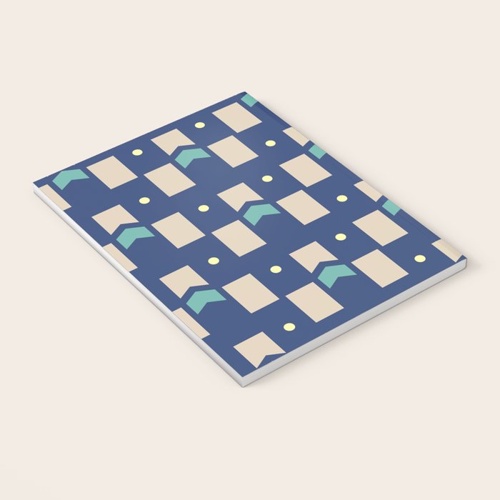 Art Deco Geometric Pattern 272 Notebook Gallery Image 3