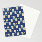 Art Deco Geometric Pattern 272 Stationery Card Gallery Image 2