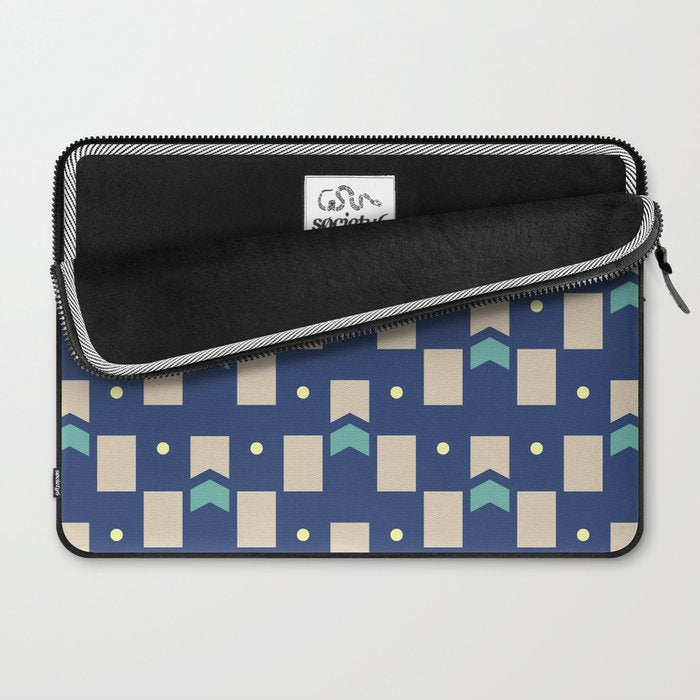 Art Deco Geometric Pattern 272 Laptop Sleeve Gallery Image 2