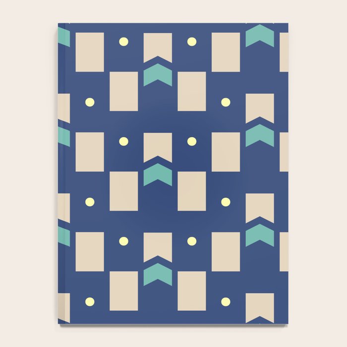 Art Deco Geometric Pattern 272 Notebook Gallery Image 4