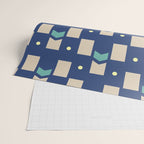 Art Deco Geometric Pattern 272 Wrapping Paper Gallery Image 2