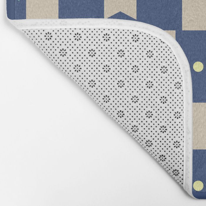 Art Deco Geometric Pattern 272 Bath Mat Gallery Image 2