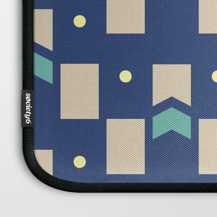Art Deco Geometric Pattern 272 Laptop Sleeve Gallery Image 3