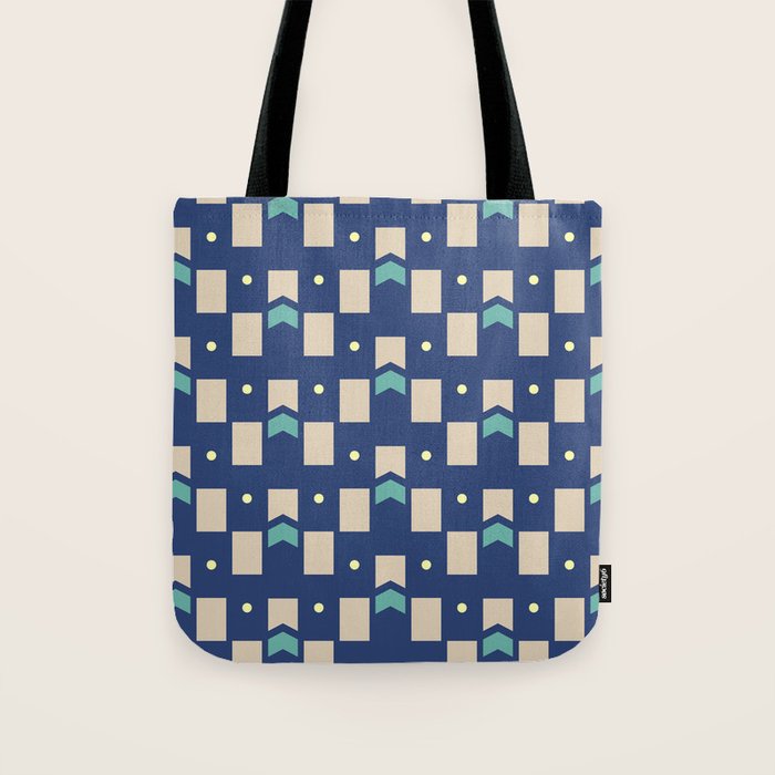 Art Deco Geometric Pattern 272 Tote Bag Gallery Image 1