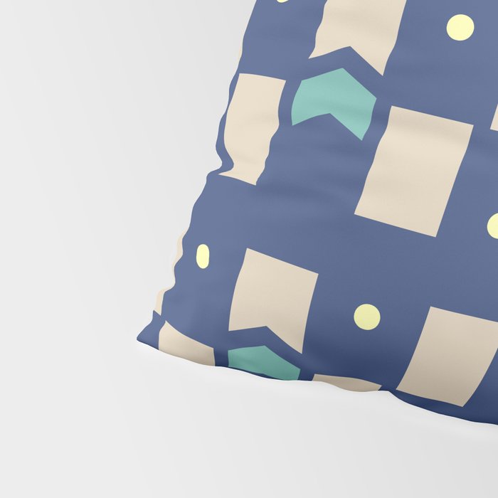 Art Deco Geometric Pattern 272 Pillow Sham Gallery Image 4