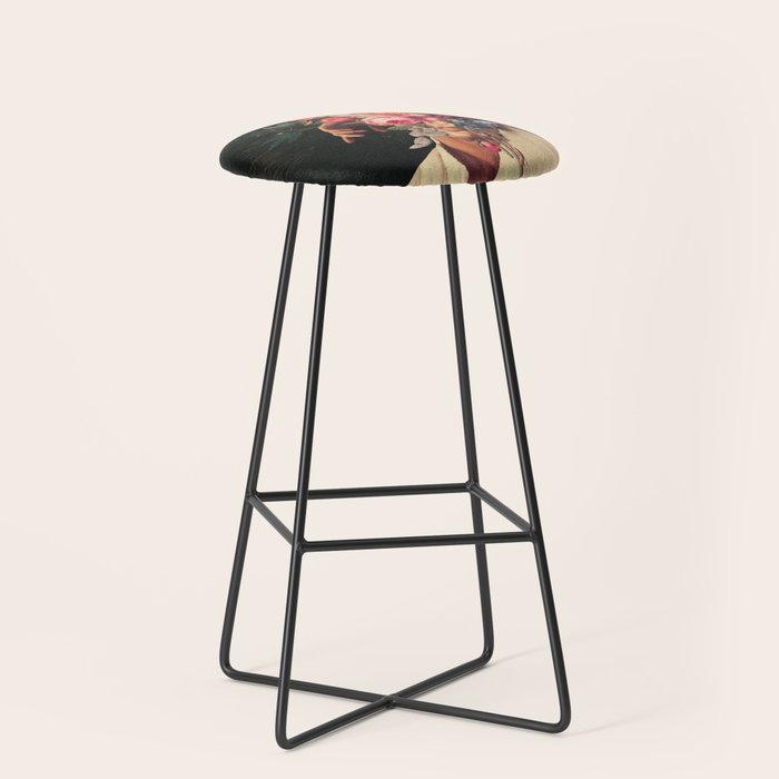 Roses Bloomed every time I Thought of You Stool Gallery Image 1