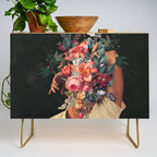 Roses Bloomed every time I Thought of You Credenza Gallery Image 1