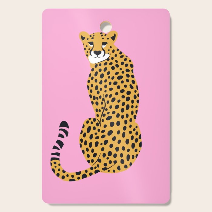 Fierce in Pink  Cutting Board Gallery Image 1