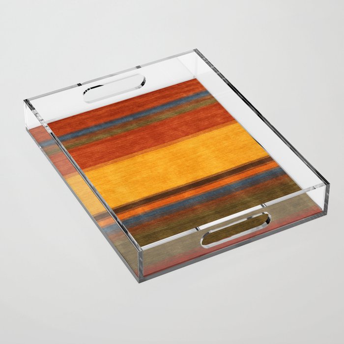 Traditional Rug Artwork Acrylic Tray Gallery Image 1