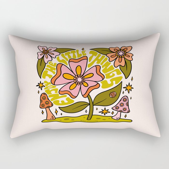 The Little Things Rectangular Pillow Gallery Image 1