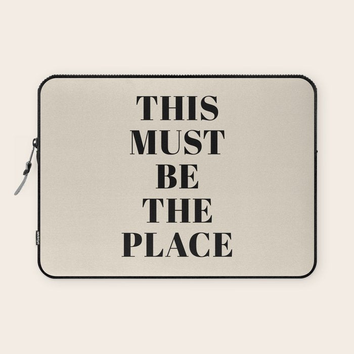 This Must Be The Place Laptop Sleeve Gallery Image 1